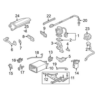 Acura OE - Emission System - Emission Components (Premium)