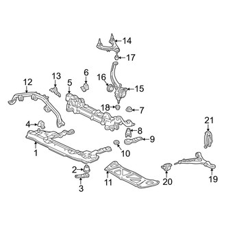 Acura OE - Front Suspension - Suspension Components (Premium)