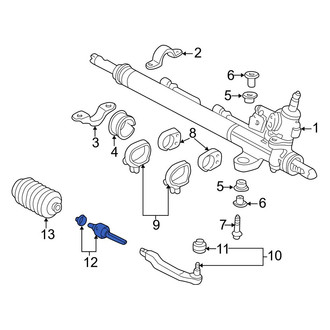 Acura OE - Inner Steering Tie Rod End