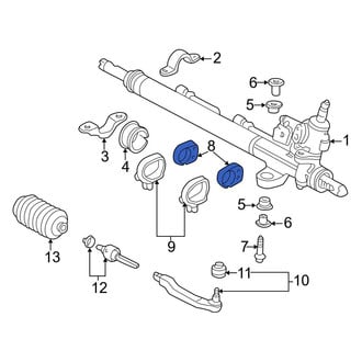 Acura OE - Left Rack and Pinion Mount Bushing