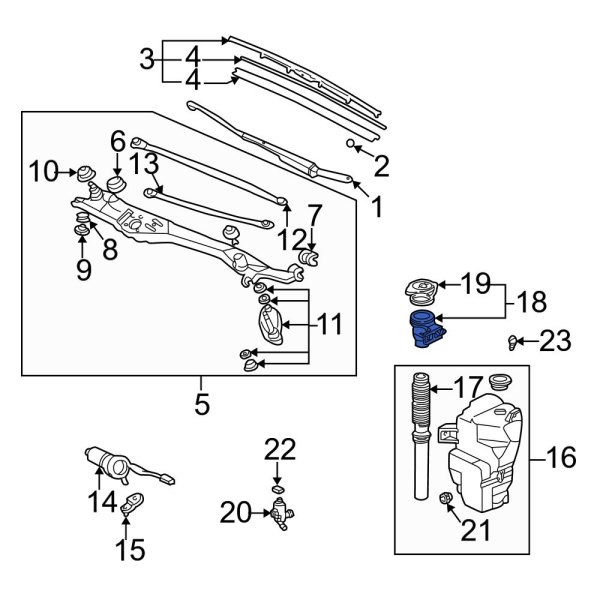 Washer Fluid Reservoir Cap