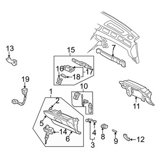 Acura OE - Instrument Panel - Glove Box