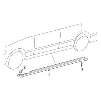 Acura OE - Pillars, Rocker & Floor - Exterior Trim
