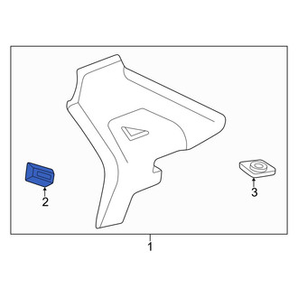 Acura OE - Quarter Panel Trim Panel Clip