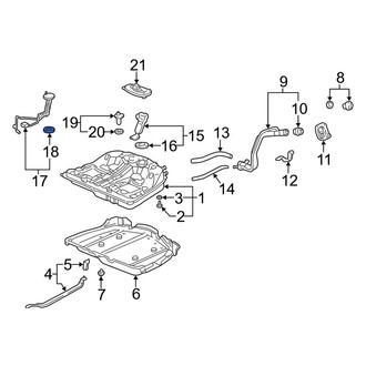 Acura OE - Fuel Tank Sending Unit Seal