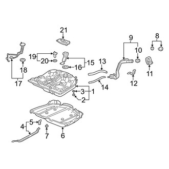 Acura OE - Fuel System Components