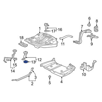 Acura OE - Fuel Pump Tank Seal