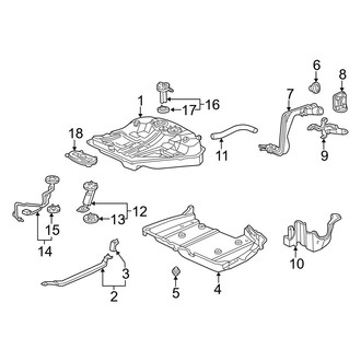 Acura OE - Fuel System Components