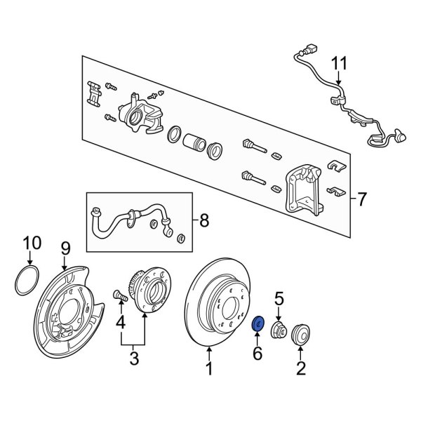 Axle Nut Washer