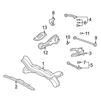 Acura OE - Rear Suspension - Suspension Components (Premium)