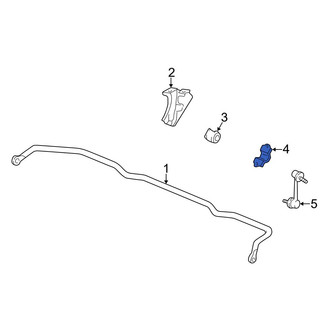 Acura OE - Rear Suspension Stabilizer Bar Bracket