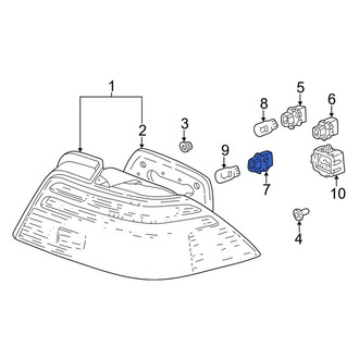 Acura OE - Tail Light Socket