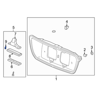 Acura OE - License Plate Light Bulb
