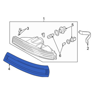 Acura OE - Left Turn Signal Light Housing