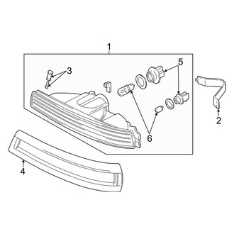 Acura OE - Front Lamps - Combination Lamps