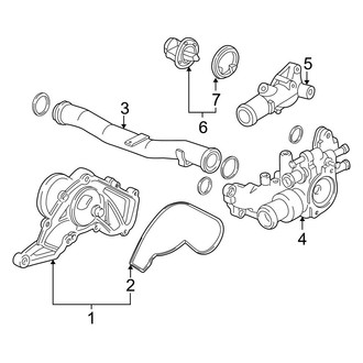 Acura OE - Cooling - Water Pump