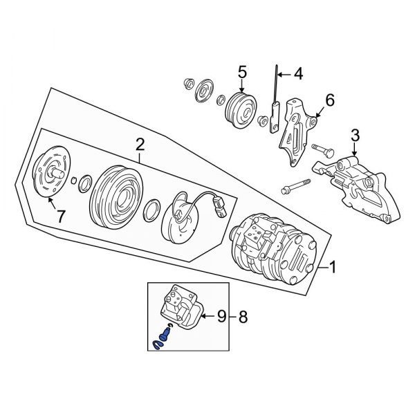 A/C Low Side Charging Adapter