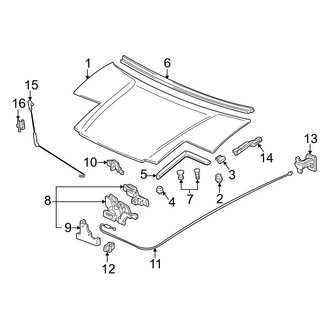 Acura OE - Hood & Components