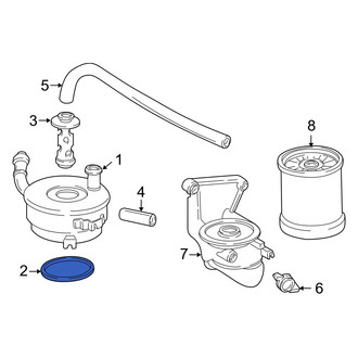 Acura OE - Engine Oil Cooler O-Ring