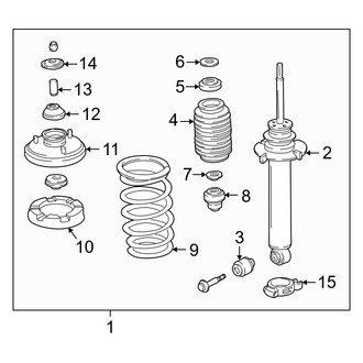 Acura OE - Front Suspension - Struts & Components (Canada Only)
