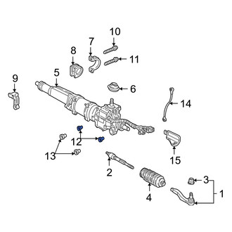 Acura OE - Left Rack and Pinion Mount Bushing
