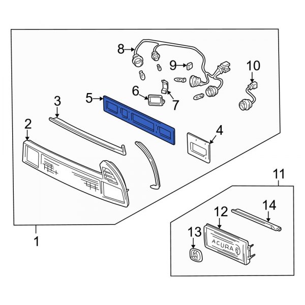 Tail Light Gasket