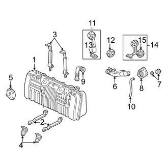 Acura OE - Fuel System Components