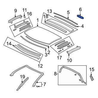 Acura OE - Interior Grab Bar