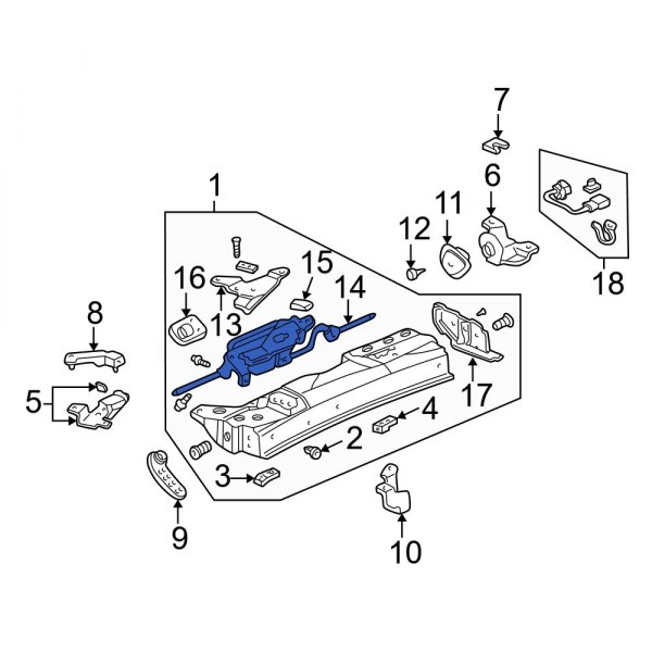 Convertible Top Latch