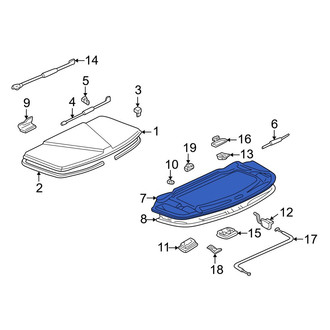 Acura OE - Deck Lid