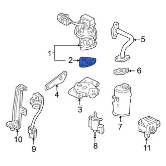 Acura OE - Exhaust Gas Recirculation (EGR) Valve Gasket