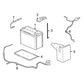 Acura OE - Battery Hold Down Stud