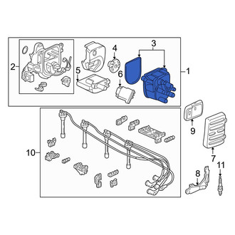 Acura OE - Distributor Cap