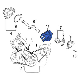 Acura OE - Engine Coolant Thermostat Housing