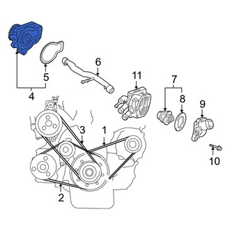 Acura OE - Engine Water Pump