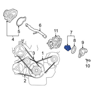 Acura OE - Engine Coolant Thermostat