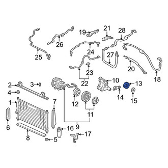 Acura OE - Accessory Drive Belt Idler Pulley
