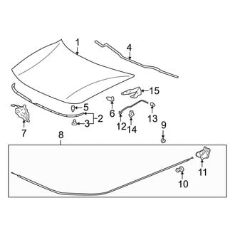 Acura OE - Hood & Components