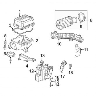 2000 Acura Integra OEM Air Intake Parts | Filters — CARiD.com