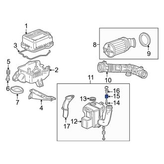 Acura OE - Air Filter Housing Insulator