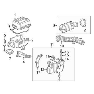 Acura OE - Engine / Transaxle - Air Intake (Type R)