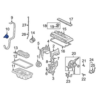 Acura OE - Engine Timing Belt Tensioner