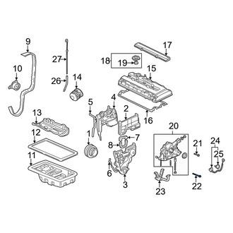 Acura OE - Engine Oil Pump Bolt