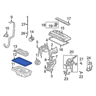Acura OE - Engine Oil Pan Gasket