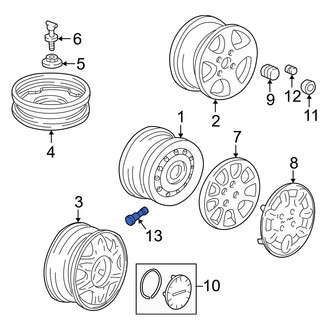 Acura OE - Tire Valve Stem