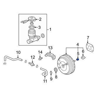 Acura OE - Alternator Nut
