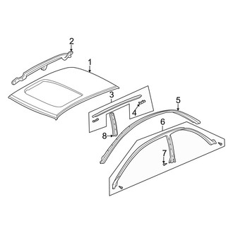 Acura OE - Roof & Components (GS / GS-R / LS 4 Doors)