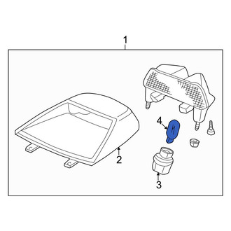 Acura OE - Center High Mount Stop Light Bulb