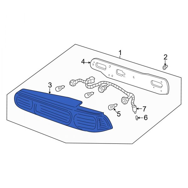 Tail Light Housing