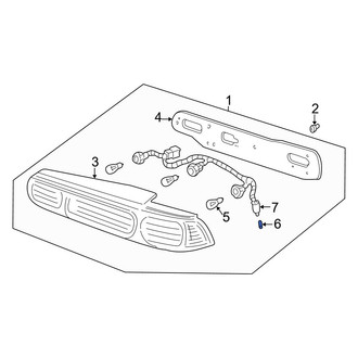 Acura OE - Rear Side Marker Light Bulb